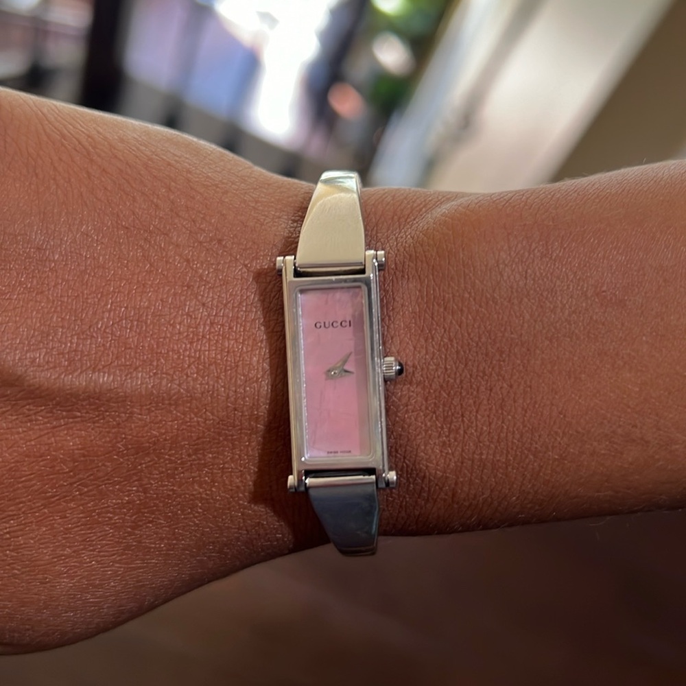 Gucci Horse-bit  Bangle Watch